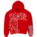 Red-Rosary hoodie