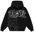 Blk-Rosary hoodie