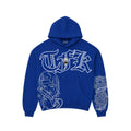 Blue-Rosary Hoodie