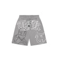 Grey-Buddha Flocker shorts